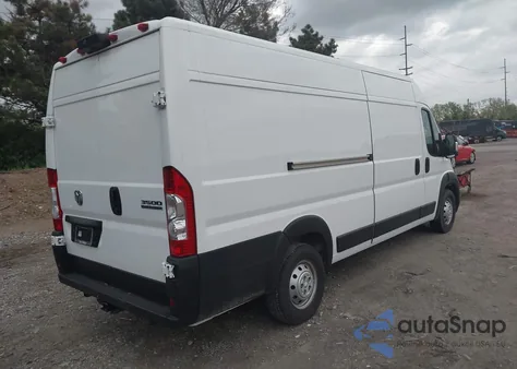 2023 Ram Promaster 3500 Cargo Van High Roof 159 Wb Ext from USA, damaged, VIN 3C6MRVJG4PE530092